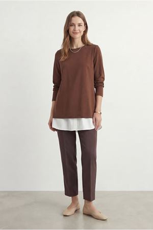 26Y7609 - BEYAZ - COTTON ETEK İÇLİK