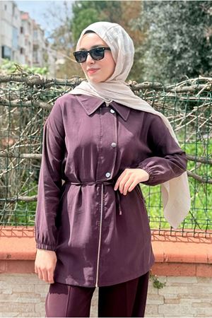 26Y7238 - BORDO - ÇITÇITLI YAZ TRENCH