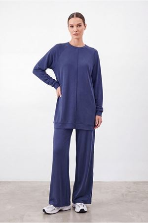 26Y6642 - MAVİ - ÇİMALI BASİC TAKIM