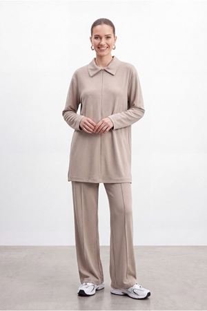 26Y6626 - VİZON - YARIM FERMUARLI TAKIM