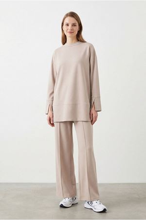 26Y6628 -  VİZON - YIRTMAÇ TUNİK TAKIM