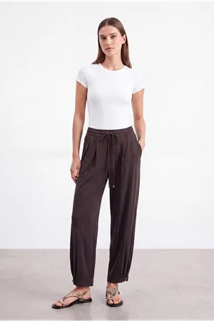 26Y7326 - KAHVE - BAMBU PANTOLON