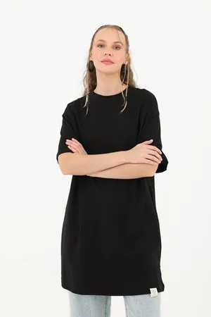 26Y3927 - SİYAH - SOUL NAKIŞLI TSHIRT