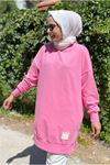 24K36440 - PEMBE - SOUL PUANE BASİC KISA SWEAT