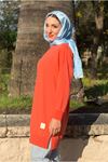 24K36440 - CORAL - SOUL PUANE BASİC KISA SWEAT