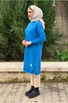 24K36450 - MAVİ - SOUL PUANE UZUN SWEAT 