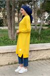 24K36450 - SARI- SOUL PUANE UZUN SWEAT