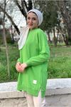 24K36440 - ÇİMEN YEŞİLİ - SOUL PUANE BASİC KISA SWEAT