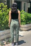 24Y4582 - HAKİ - HAVUÇ KESİM AEROBİN PANTOLON 