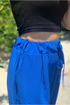 24Y4582 - SAKS- HAVUÇ KESİM AEROBİN PANTOLON