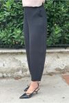 24Y4666 - SİYAH - CEPLİ ŞALVAR PANTOLON
