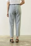 25K4555 - K.BUZ MAVİ - MERWİSH ÜÇGEN PAÇA JEAN