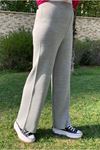 25K2160 - GRİ - TRİKO PANTOLON
