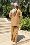 25K3307 - CAMEL - POLİNA CEKETLİ TAKIM