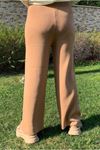 25K2160 - LATTE - TRİKO PANTOLON