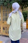 25Y4407 - MİNT - ÖNÜ ÖRME KUMAŞ POPLİN TUNİK