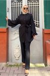 25Y3241 - SİYAH - VALERİE GOFRE TAKIM 