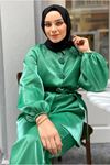 25Y3263 -YEŞİL - ELRAY JANJAN BROŞLU TAKIM