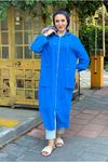 25Y5157 - MAVİ - TAM BOY FERMUARLI KAP