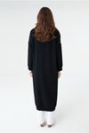 25Y5066 - SİYAH - DÜĞMELİ BASİC CEKET