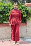 25Y7555 - KİREMİT - ROBALI KEMERLİ TAKIM