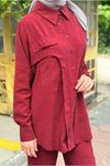 25Y7535 - BORDO - GÖMLEKLİ İKİLİ TAKIM