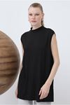 25Y7606 - SİYAH -  İNCE PENYE SIFIT KOL İÇLİK