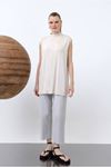 25Y7606 - BEJ -  İNCE PENYE SIFIT KOL İÇLİK