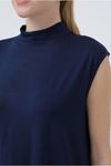 25Y7606 - LACİVERT -  İNCE PENYE SIFIT KOL İÇLİK