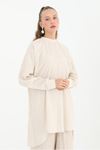 25Y2228 - BEJ - REGLAN KOL İKİLİ TAKIM 