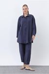 25Y7528 - LACİVERT - CEPLİ TAKIM