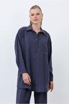 25Y7528 - LACİVERT - CEPLİ TAKIM