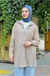 25Y7028 - KOYU BEJ - TARZ GÖMLEK