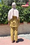 25Y7554 - OLİVE - KEMERLİ TAKIM