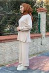 26K2253 - BEJ - MODAL KUMAŞ BASIC İKİLİ TAKIM