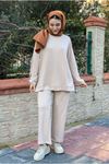 26K2253 - BEJ - MODAL KUMAŞ BASIC İKİLİ TAKIM