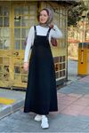 26K9214 - SİYAH - YAN CEPLİ KOT JİLE