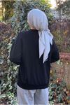 26K4443 - SİYAH - ART ÜÇİPLİK SWEAT