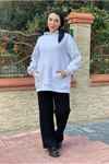 26K4433 - GRİ  - KANGURU CEP ÜÇİPLİK SWEAT