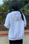 26K4433 - GRİ  - KANGURU CEP ÜÇİPLİK SWEAT
