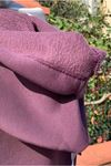 26K4433 - MOR - KANGURU CEP ÜÇİPLİK SWEAT