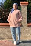 26K4433 - PUDRA - KANGURU CEP ÜÇİPLİK SWEAT