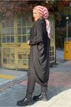 26K5240 - SİYAH - OVERSIZE YARASAKOL HIRKA