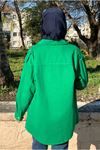26K5049 - BENETTON - TAŞLI KOT CEKET