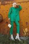 26K3052 - BENETTON - KEMERLİ DERİ TAKIM