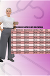 59008 Büyük Beden Beli Lastikli Duble Paça Pantolon - Lacivert