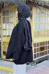 26Y7066 - SİYAH - OVERSİZE GÖMLEK