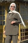 26Y6625 - HAKİ - ÇITÇITLI İPLİ TAKIM