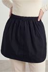 26Y7609 - SİYAH - COTTON ETEK İÇLİK