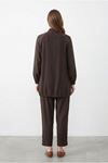 26Y6604 - KAHVE - YILDIZ CEKETLİ TAKIM